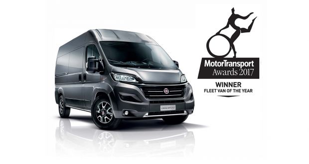 Ducato named “Fleet Van of the Year 2017” in Great Britain