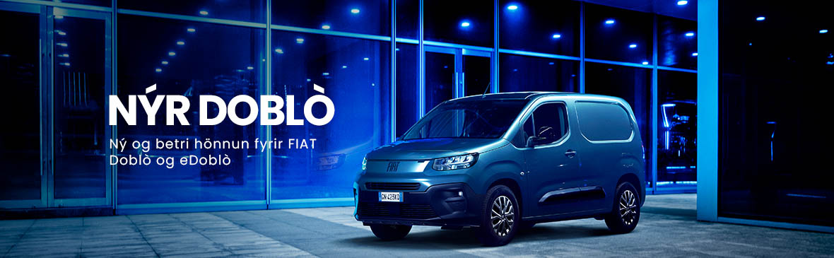 NÝI FIAT DOBLÒ OG E-DOBLÒ